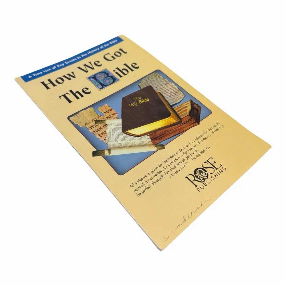 How We Got the Bible‎ : A Time Line of Key Events in the History of the Bible